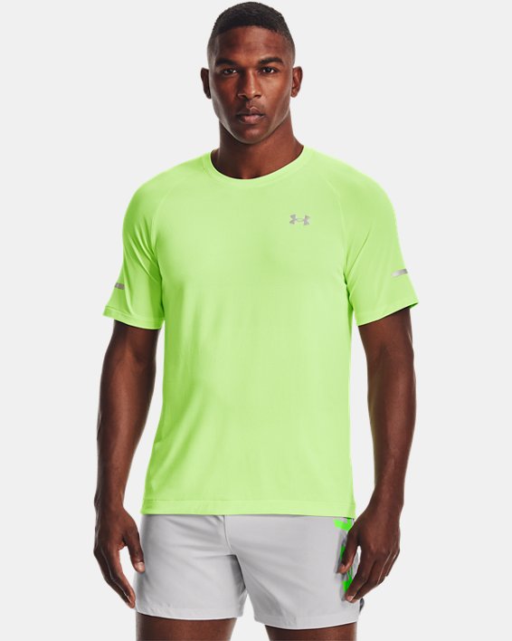 Camiseta de manga corta UA Vanish Seamless Run para hombre, Green, pdpMainDesktop image number 0
